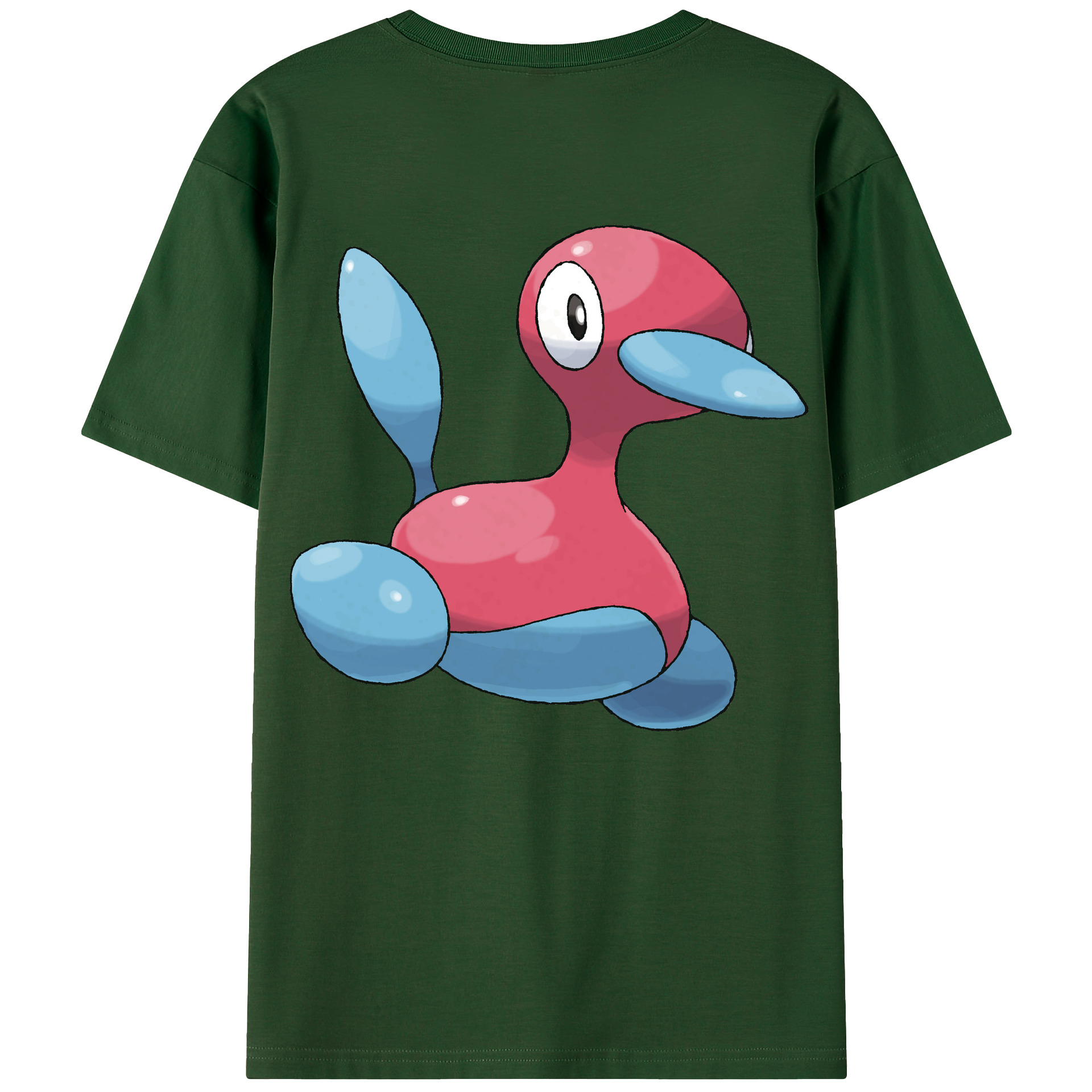 （画像用） ポケットモンスター Pokémon 綿100％半袖Tシャツ（背面プリント）